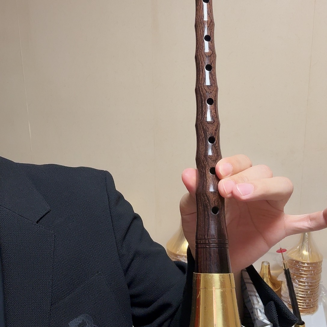 降b专业黑檀特价唢呐