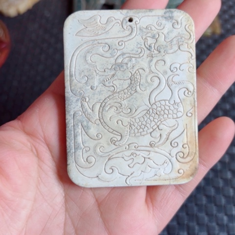 紫金钵盂菩提把件