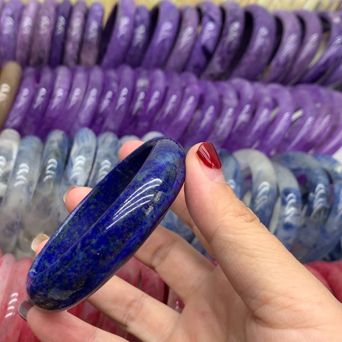 青金石手镯未镶嵌