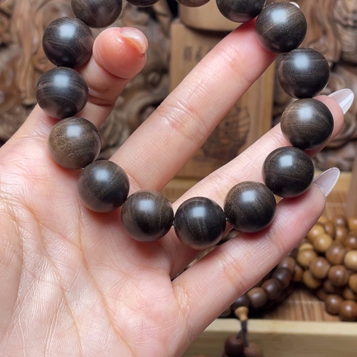 檀香木手串/手链5*里手串1.5