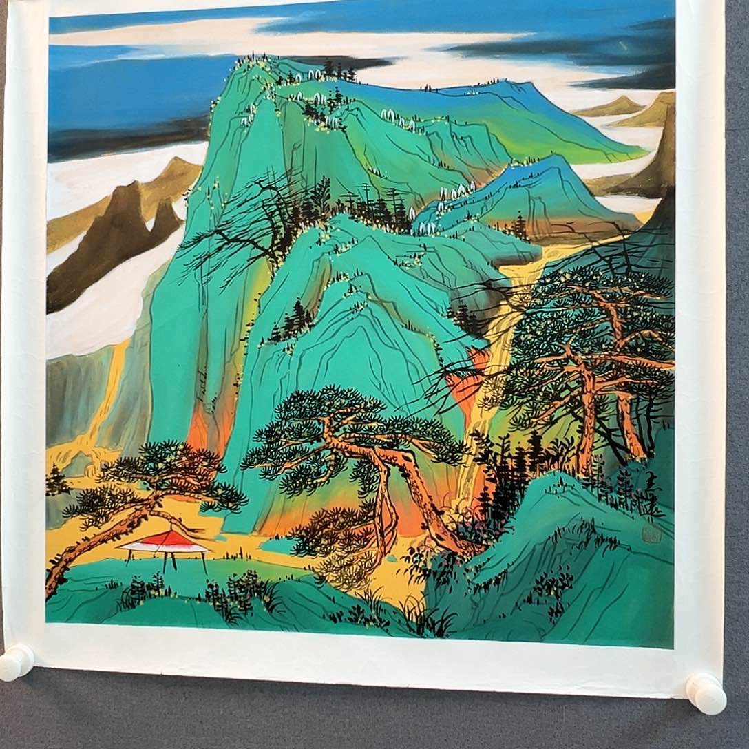 国画当代艺术，展览作品