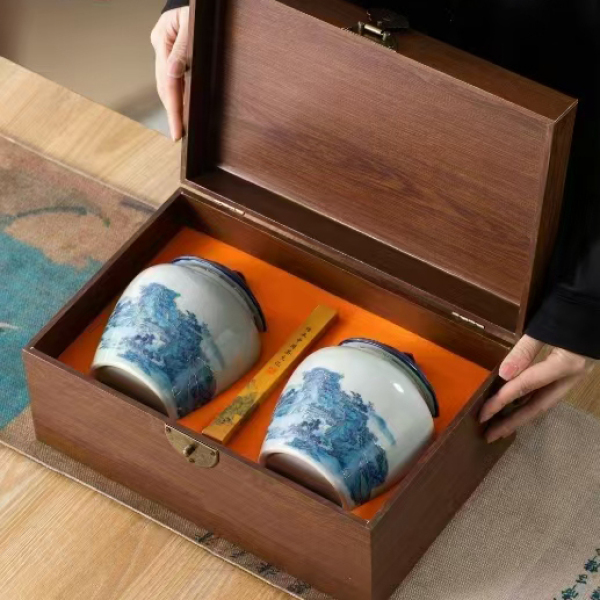 山水-小种红茶300克高档礼盒装蜜香薯香小种红茶过年送礼