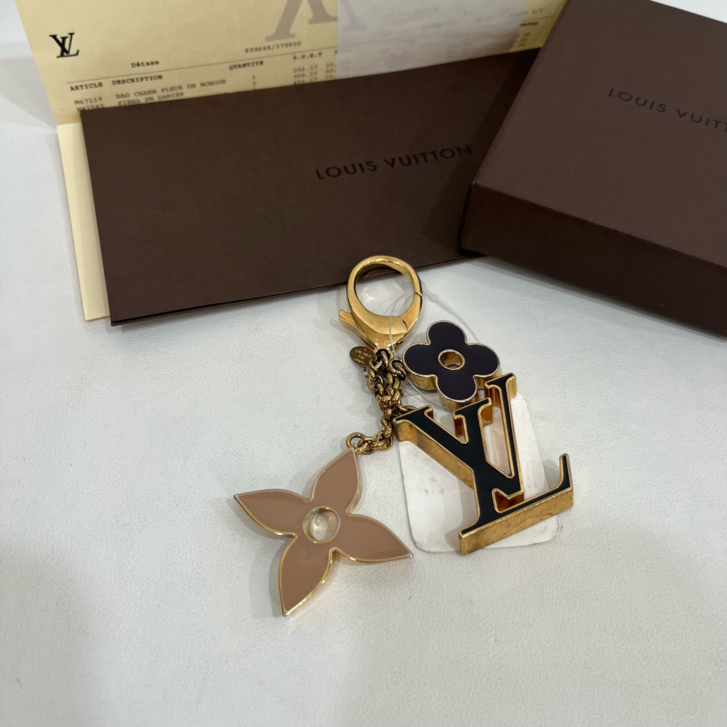 95新 LouisVuitton/路易威登 捐金沉珠/钥匙扣