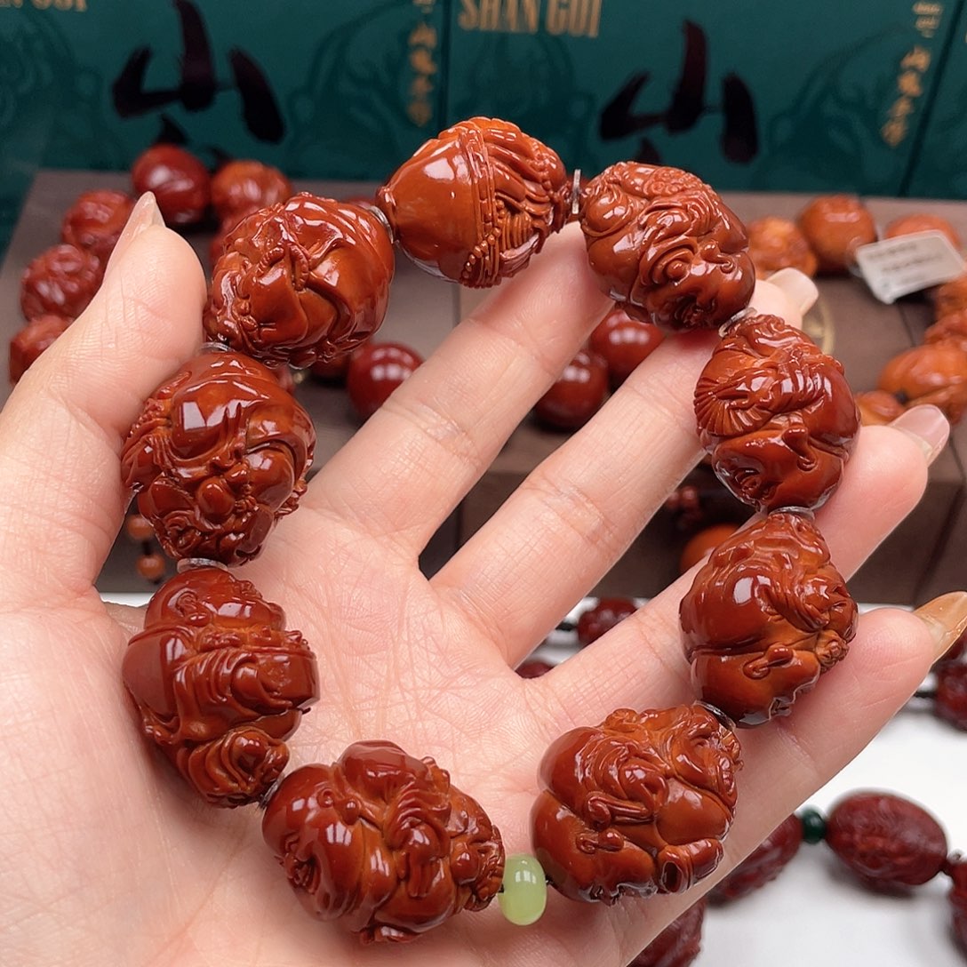 橄榄核手串周*弥勒手串