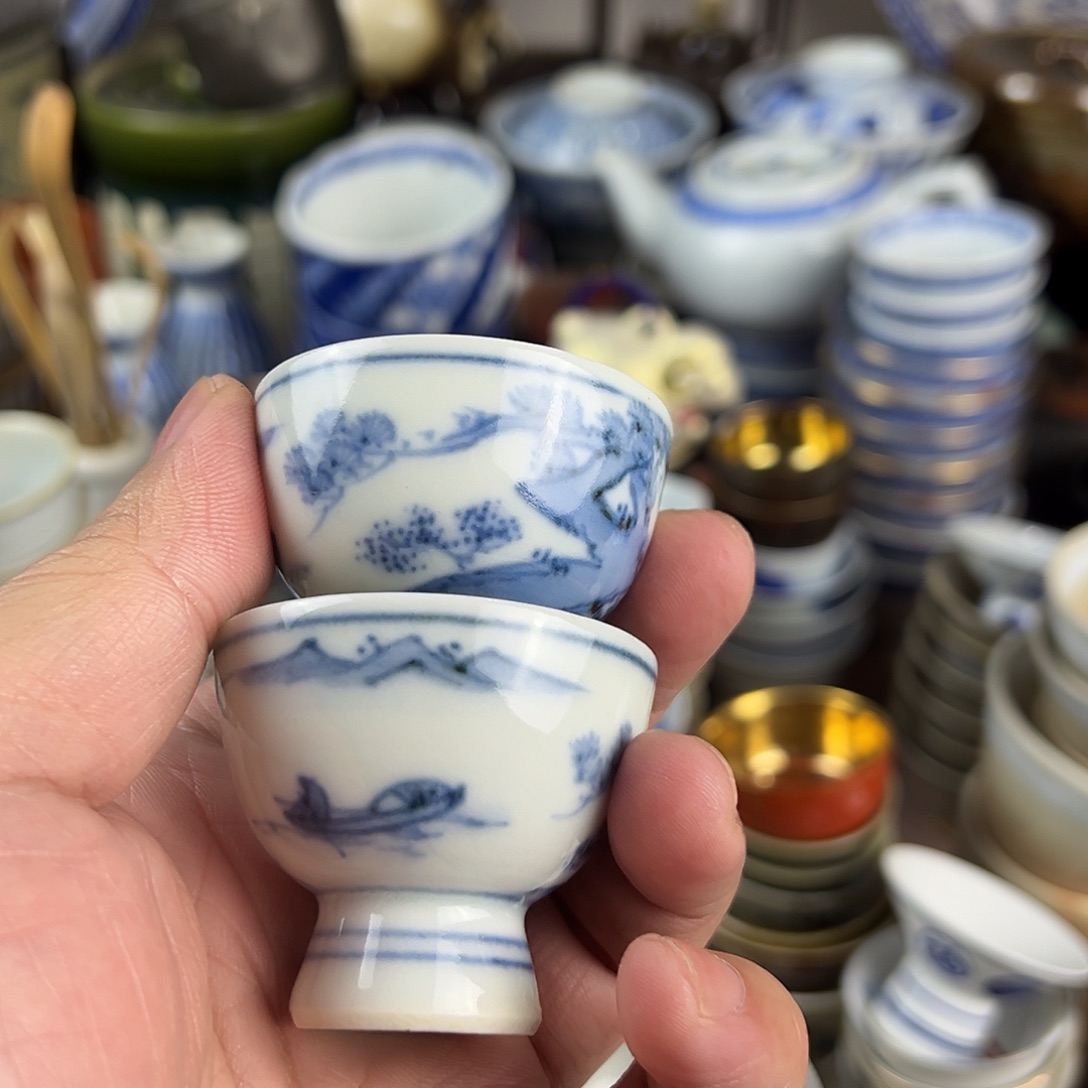 喜***铺瓷片陶瓷艺术作品