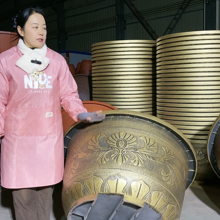 圆盆古铜一米两个