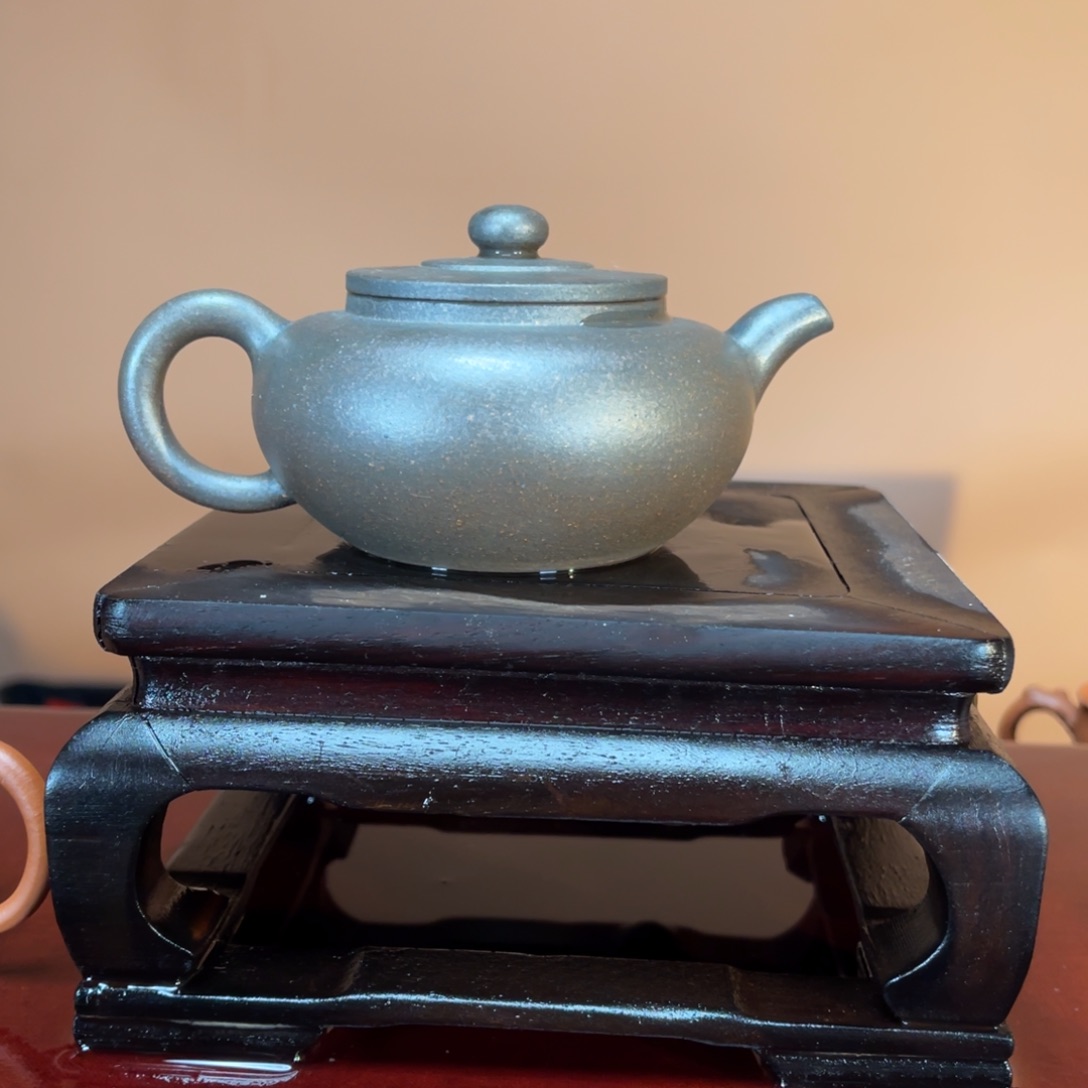 茶壶紫砂高端150cc段泥清式壶