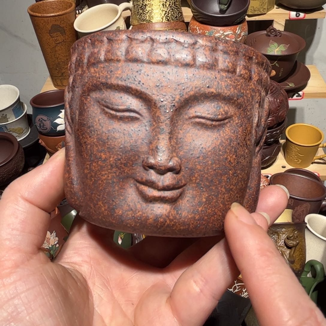 紫砂茶杯宜兴紫砂主人杯