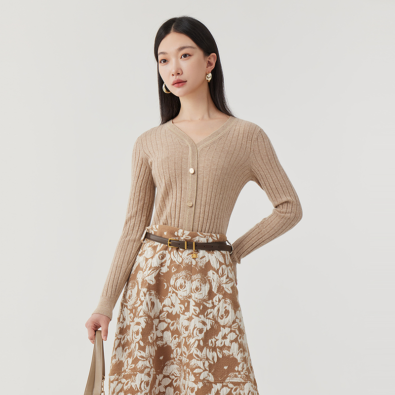 【张张专属】BADINA毛针织衫134Q248