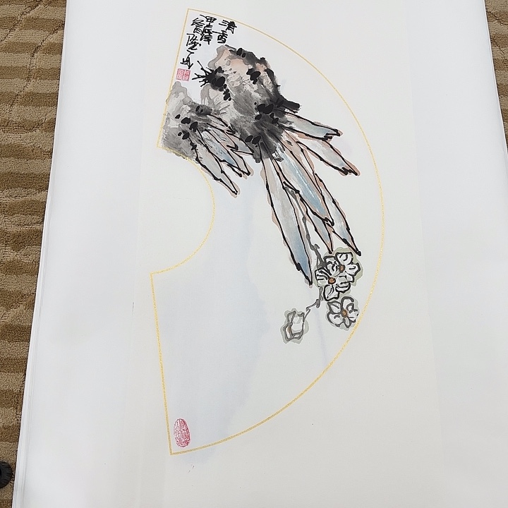 国画花鸟的翅膀和翅膀是70.35