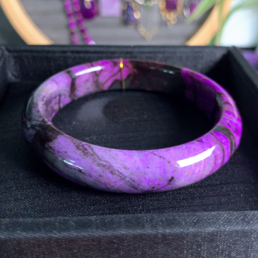 苏纪石（舒俱来）未镶嵌手镯