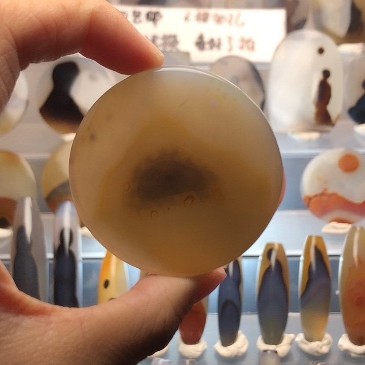 玛瑙/玉髓合金珠宝半成品17