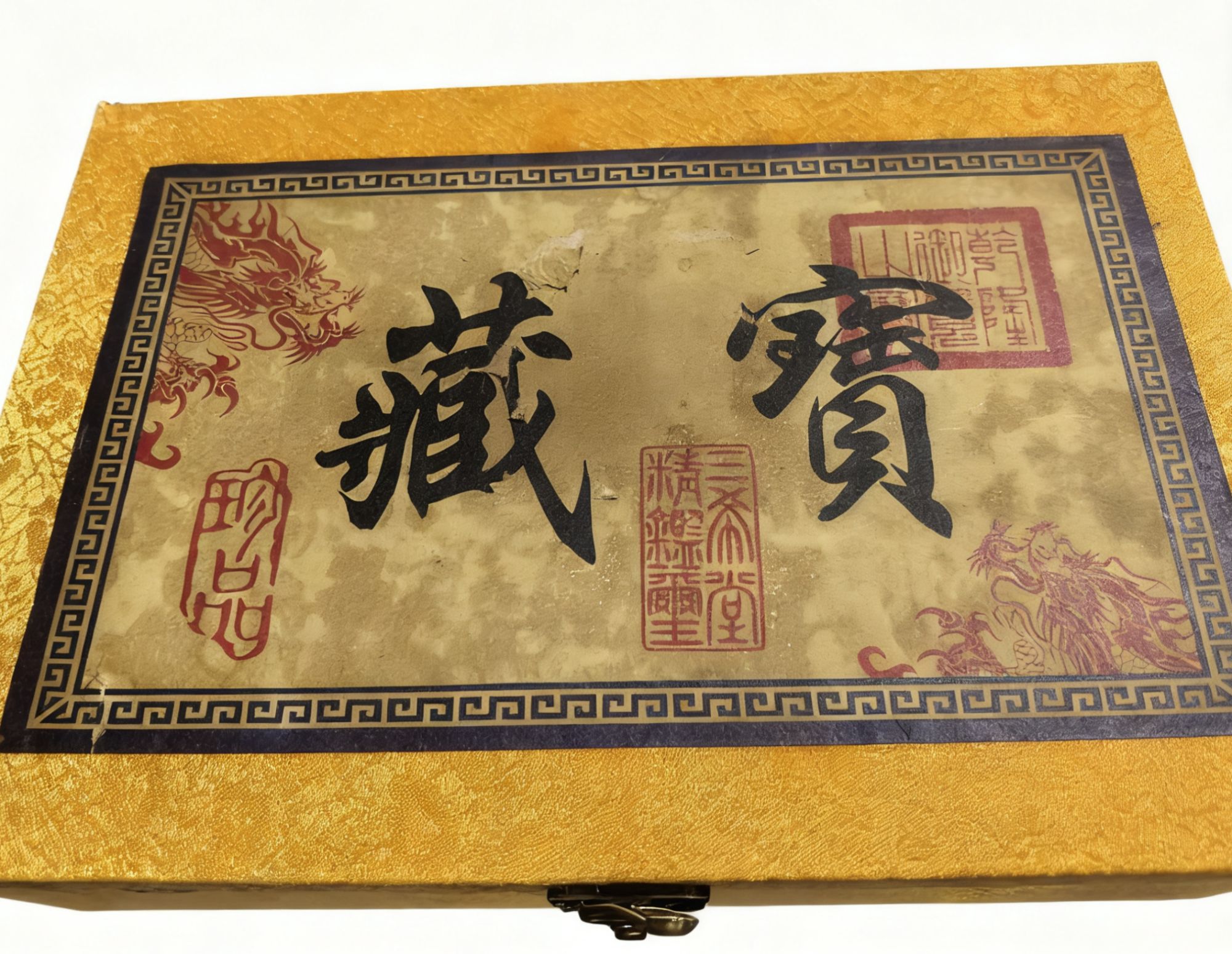 P0101 精美礼盒入2条纪念品摆件