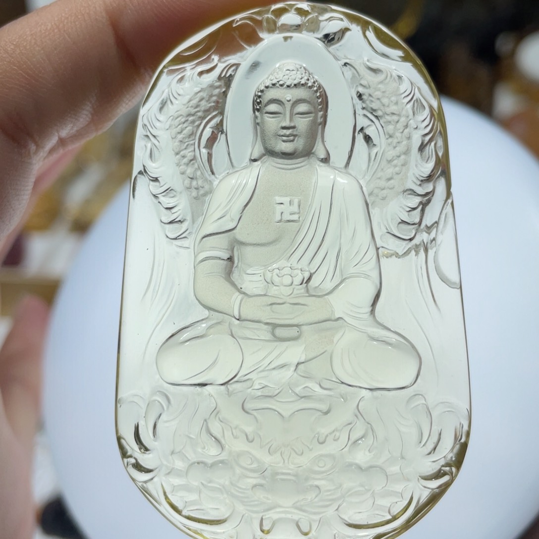 未镶嵌颈饰水晶定制