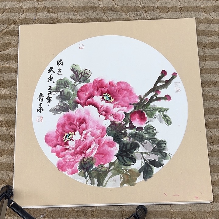 国画花鸟等各种花卉和植物