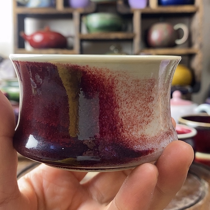 中国神后钧瓷茶具