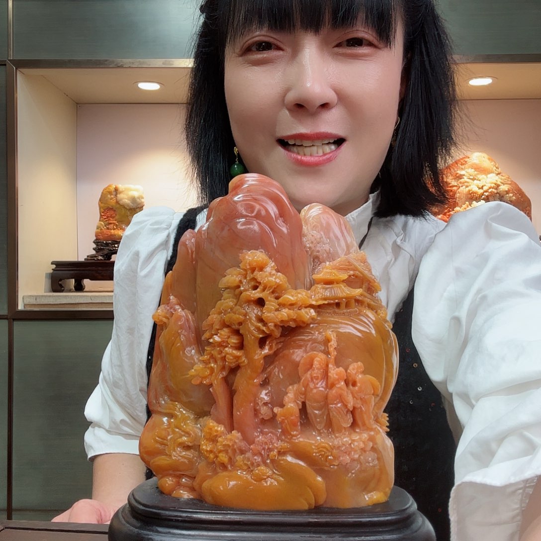 寿山石*️***寿山石摆件