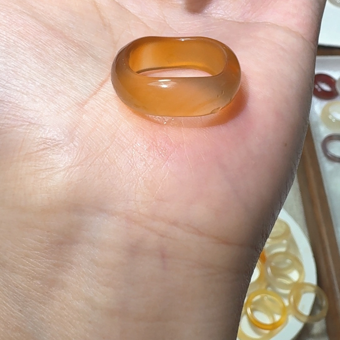 未镶嵌戒指玛瑙/玉髓636港15