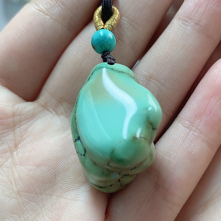 绿松石珠宝奇石未镶嵌