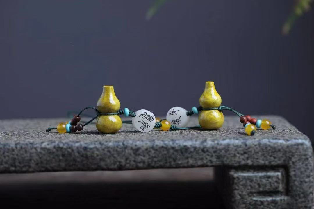 金丝楠木葫芦手机挂件包包饰品木雕直播间福利礼品