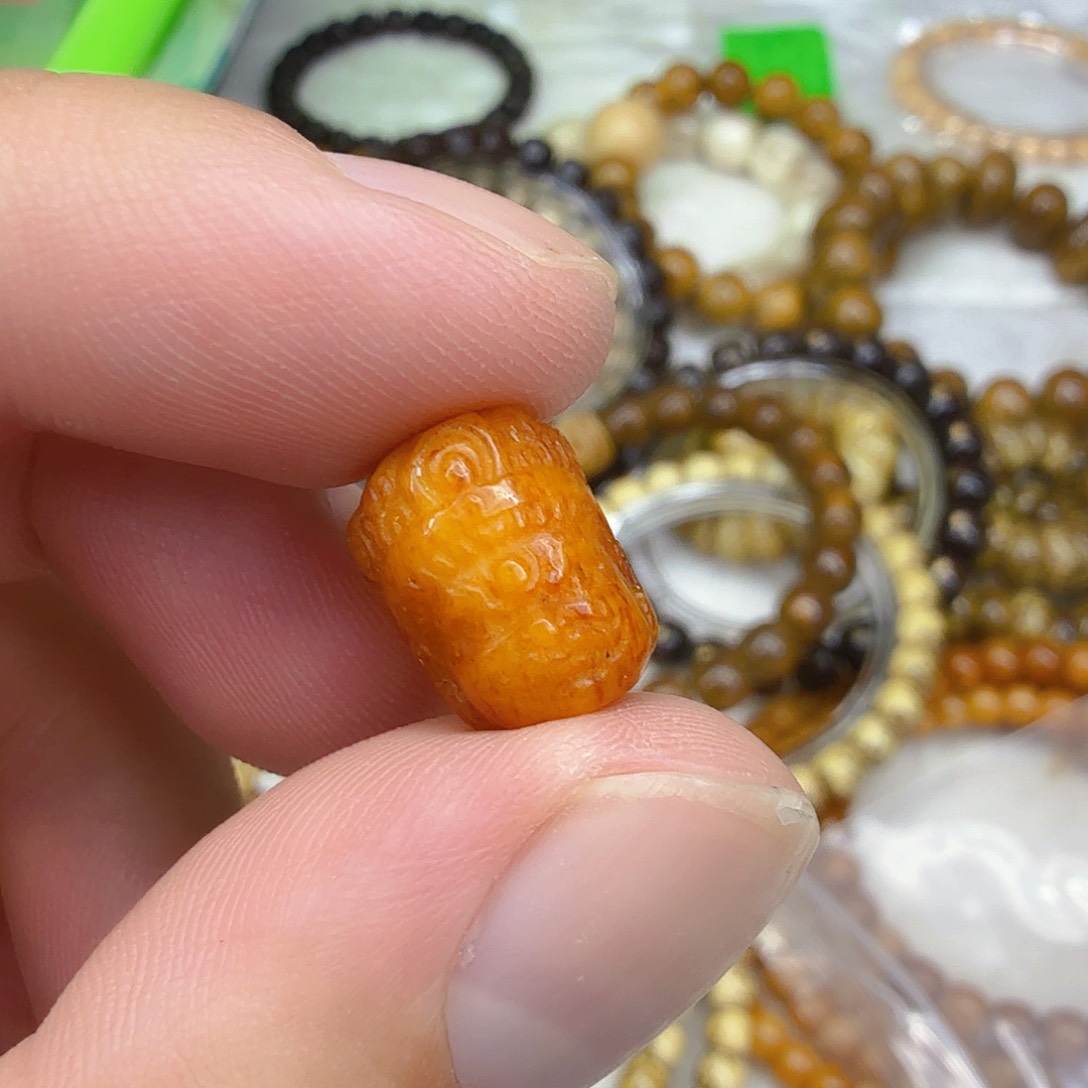 星月菩提手串65配饰一颗
