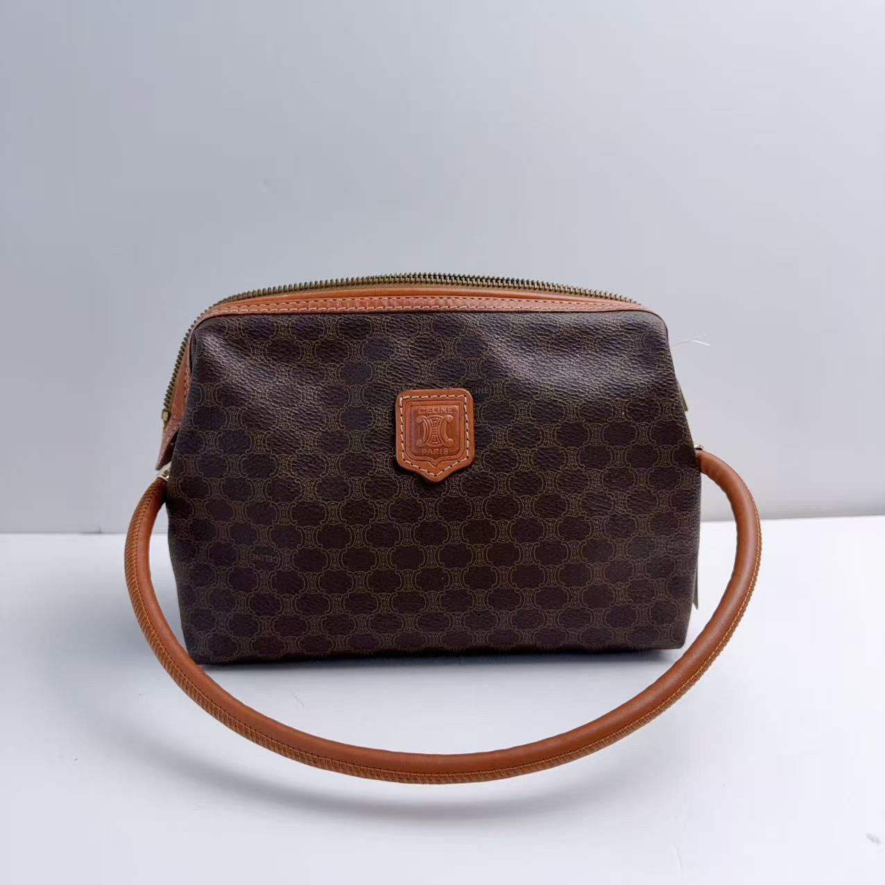 95新 Celine/思琳 思琳老花小波士顿托特包