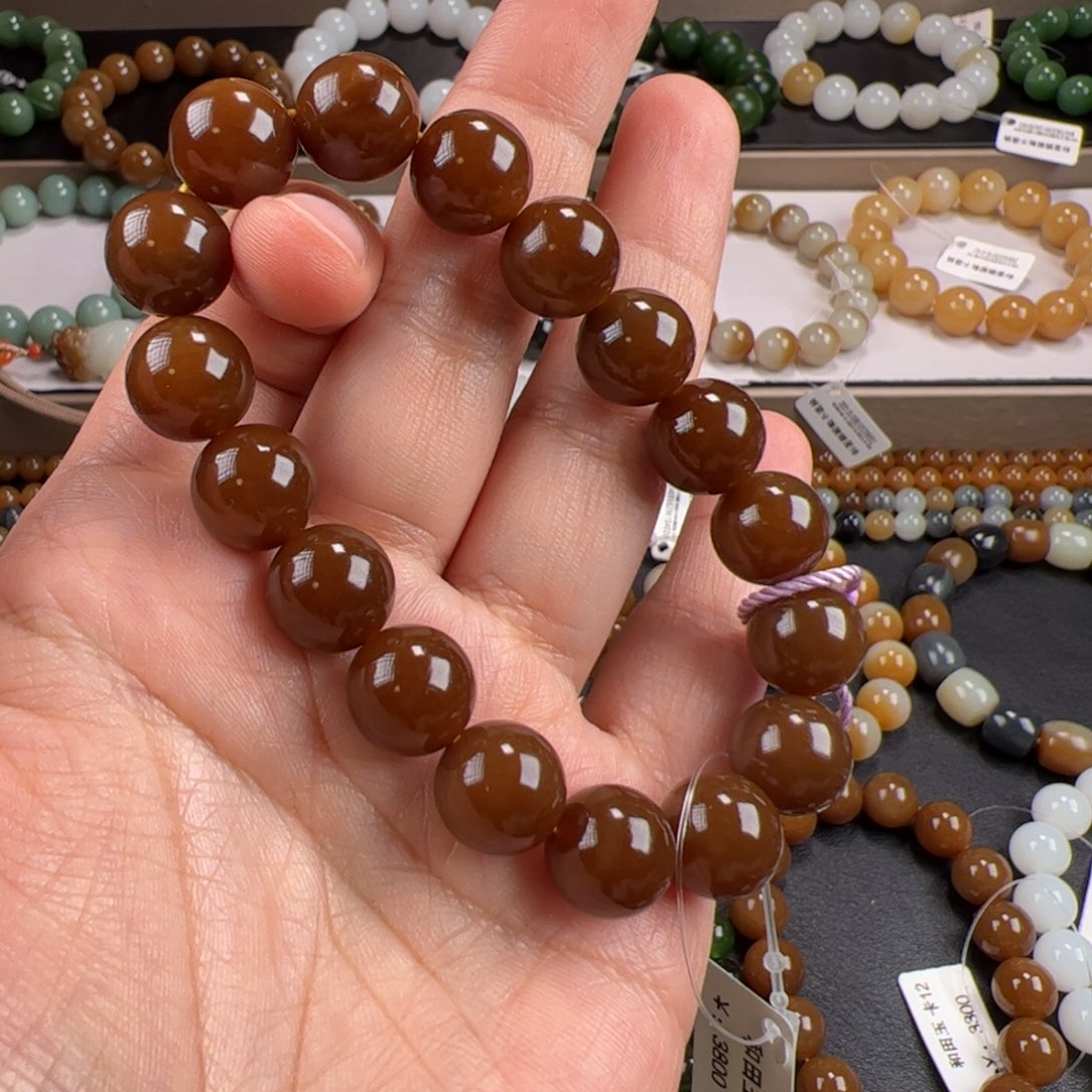 和田玉手链未镶嵌