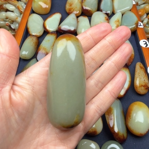 和田玉颈饰未镶嵌顺**然