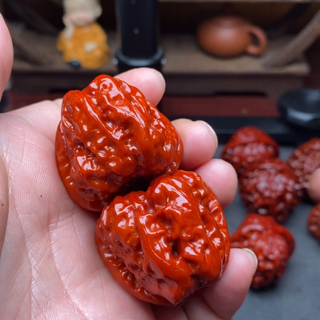 吊坠文玩核桃爱****?36蛤蟆头