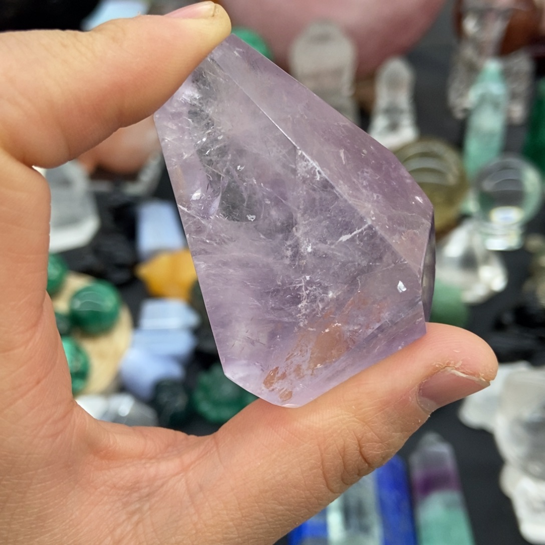 未镶嵌水晶珠宝半成品