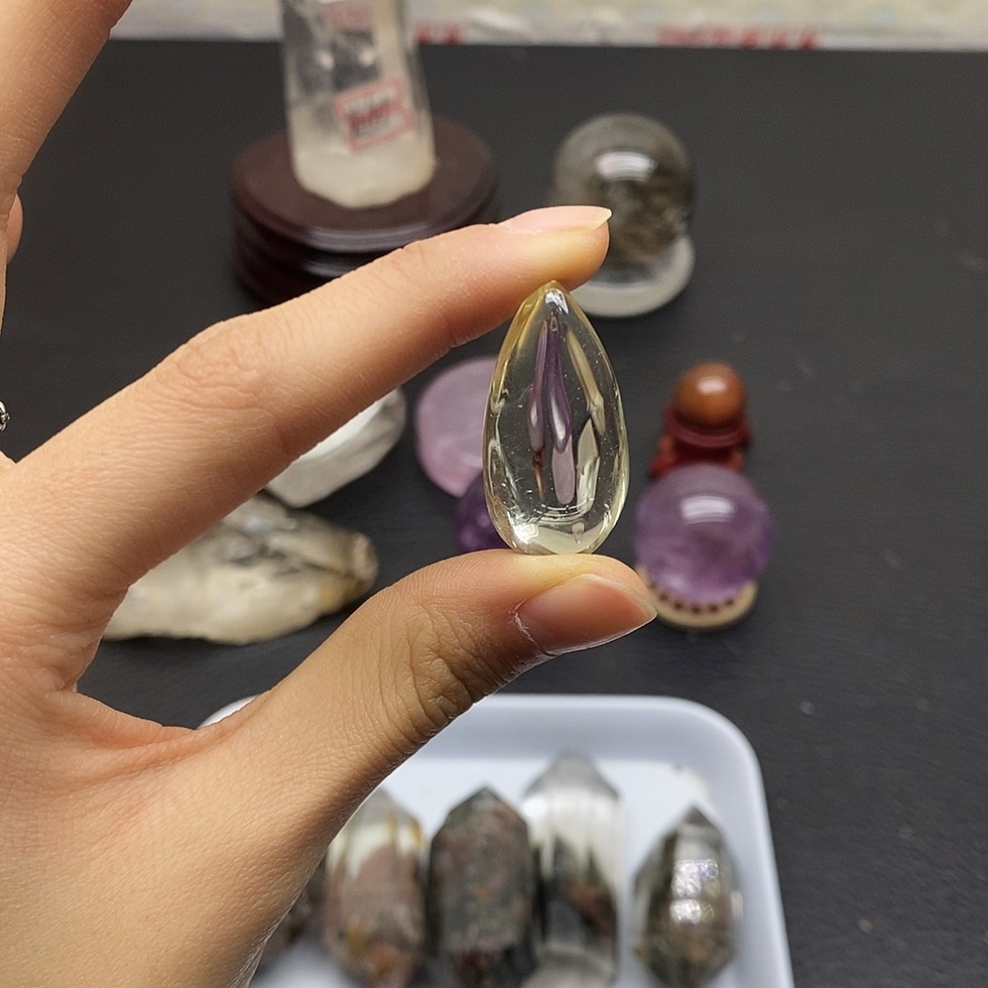 未镶嵌水晶珠宝半成品276水晶石