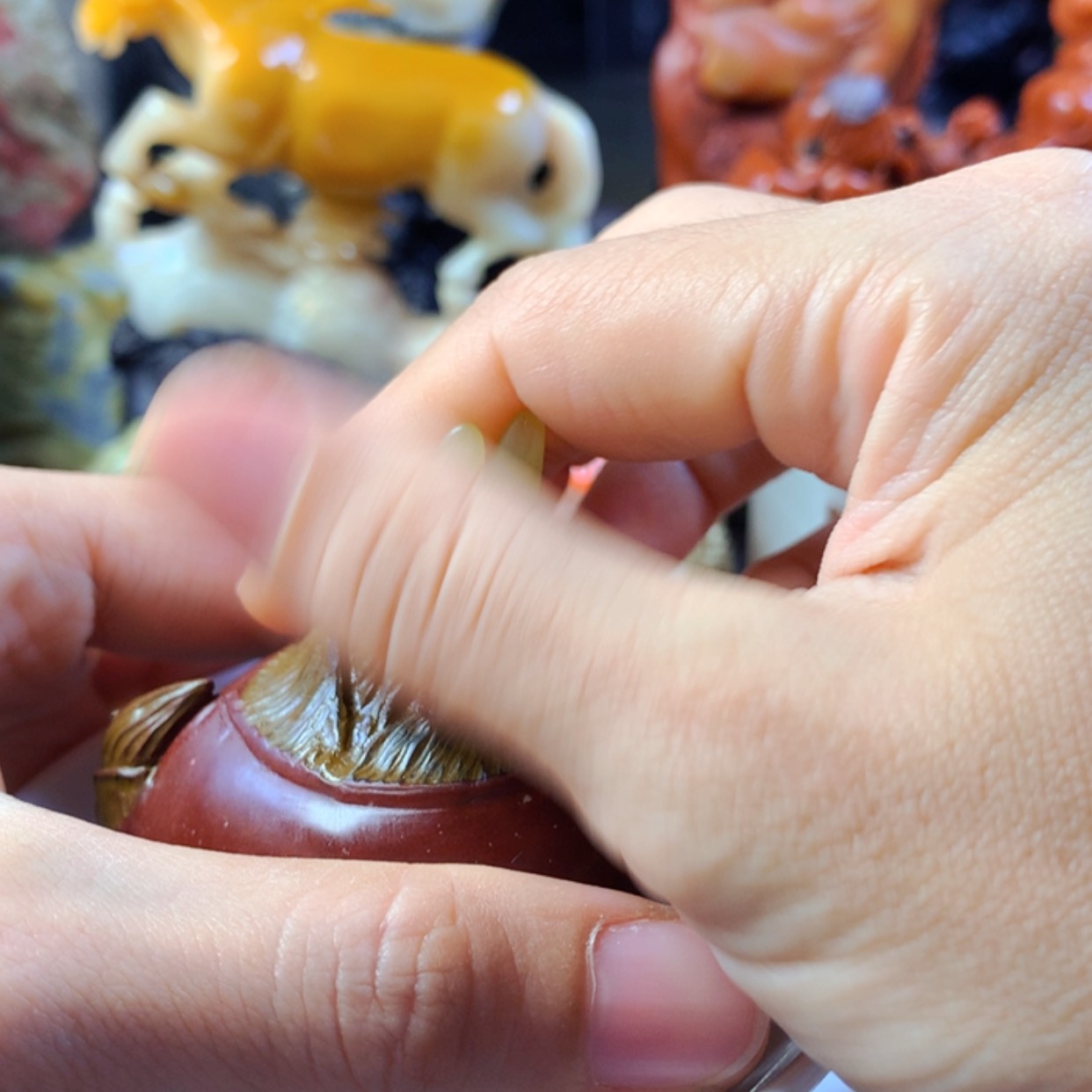 【闪购商品】寿山石阿****歌寿山石纯手工雕刻