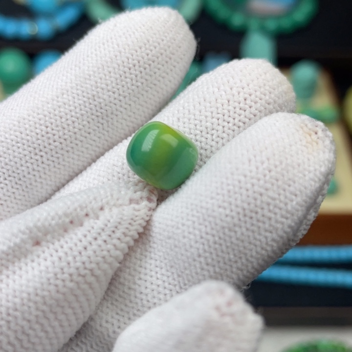 高瓷菜籽绿10mm老型单颗福利