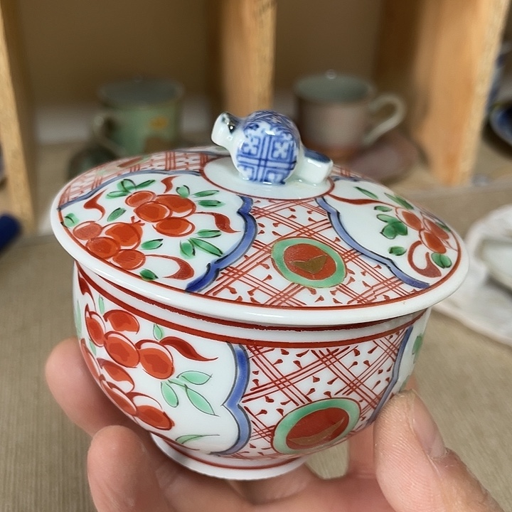 瓷片105 一人直播，看品直播间说序号