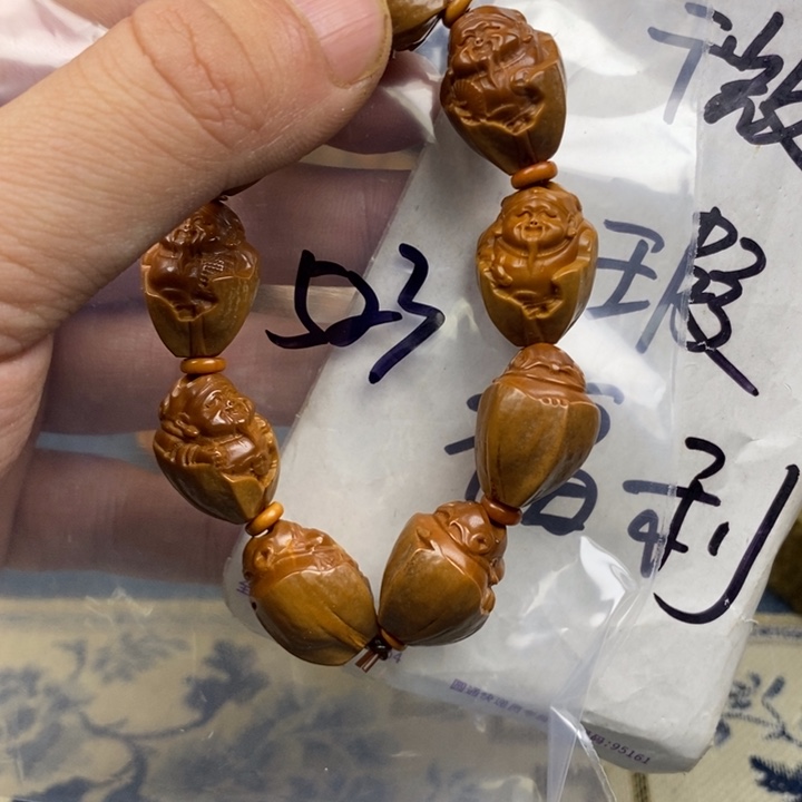 橄榄核手串/手链橄榄核雕工艺手串
