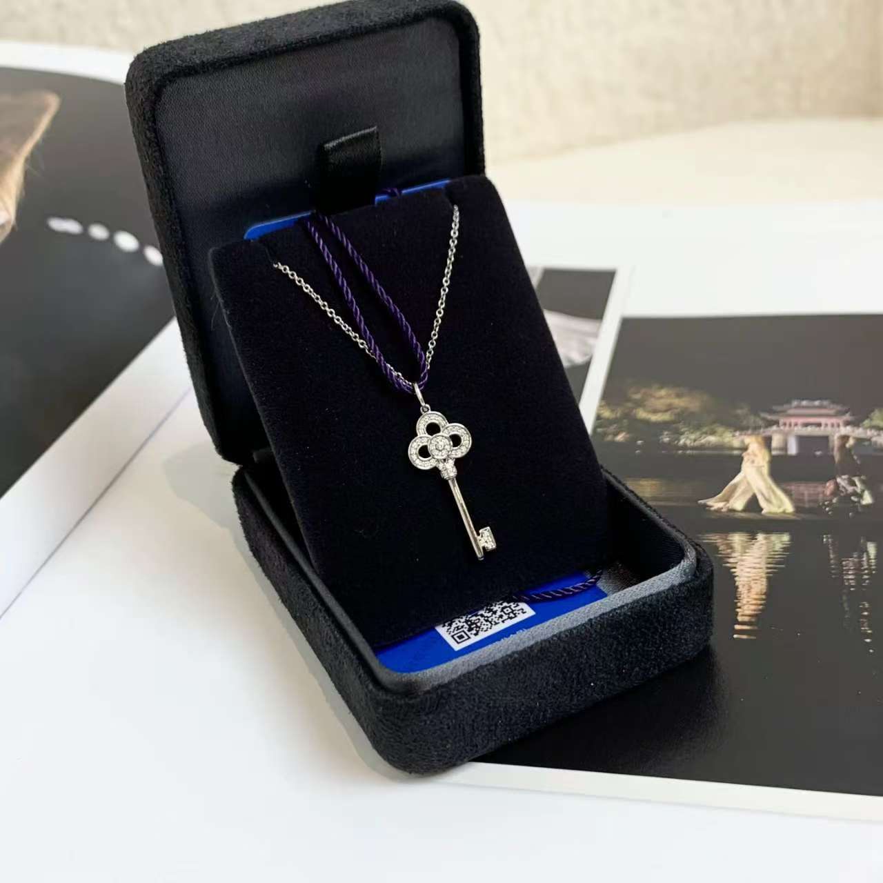 99新 Tiffany & Co./蒂芙尼 皇冠项链/56026797/12期/代卖服务