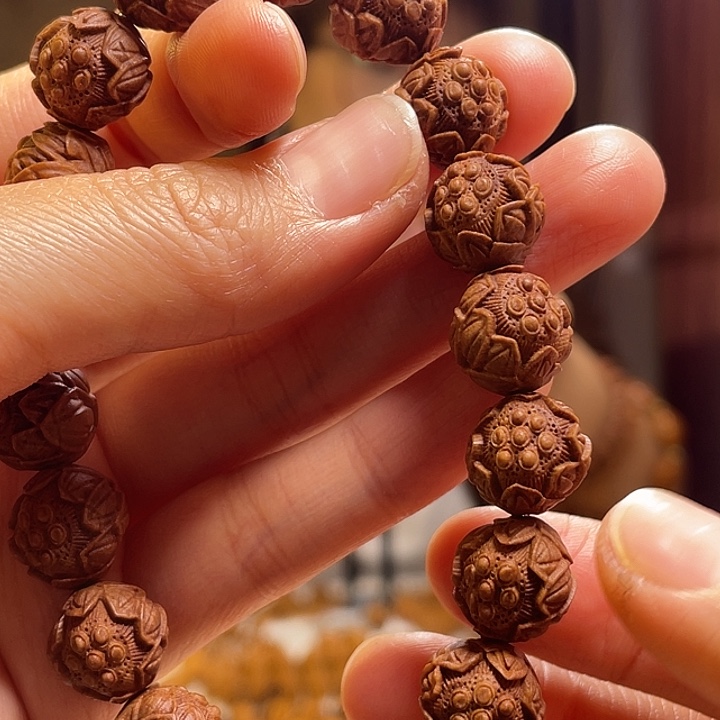 手串/手链橄榄核龙纹桃核