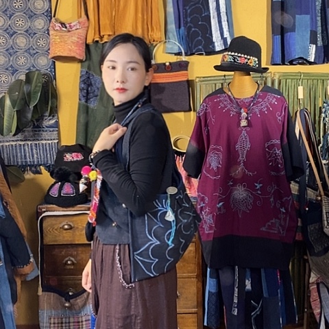 织绣手工制作包包