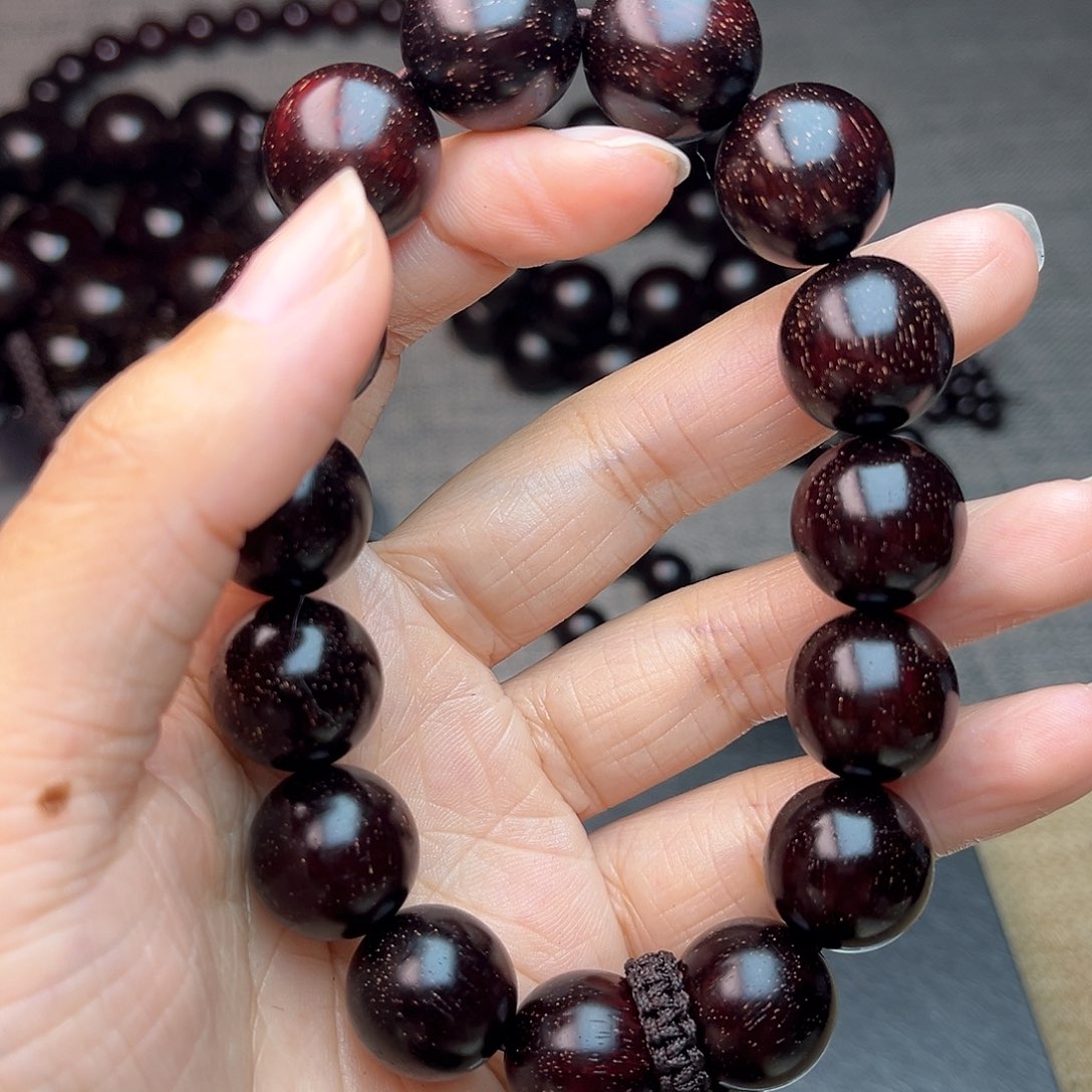 檀香紫檀（小叶紫檀）1.5x15满天星