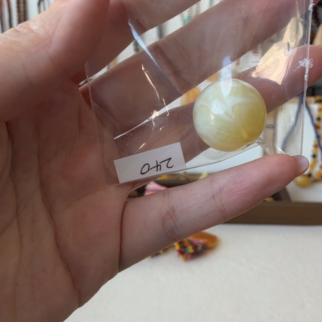 到***了树脂非金属单珠子