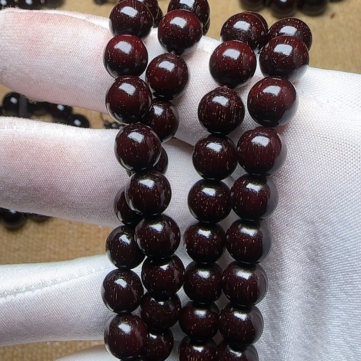 小叶紫檀手串/手链0.8爆星