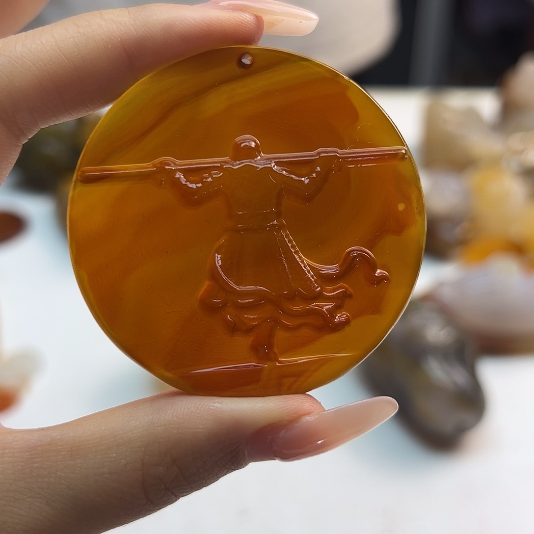 玛瑙/玉髓合金颈饰