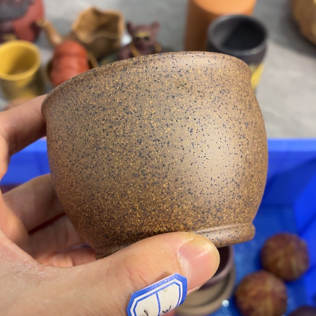 紫砂茶杯瑕疵不退不换介意勿拍