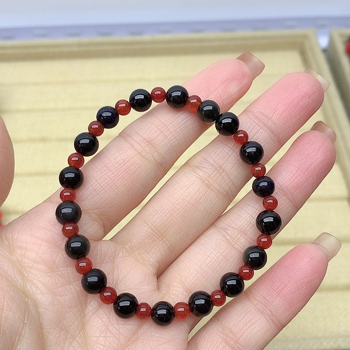 玛瑙/玉髓手链合金