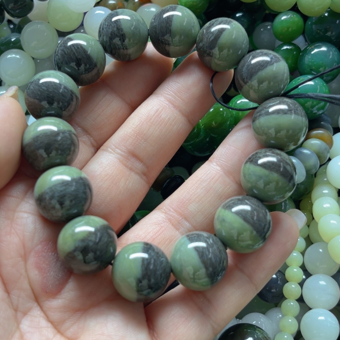 和田玉手链未镶嵌