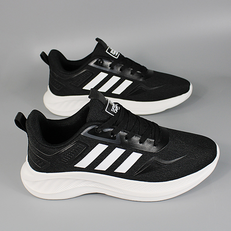 源头发爆款软底轻便男女同款运动鞋减震超轻休闲舒适