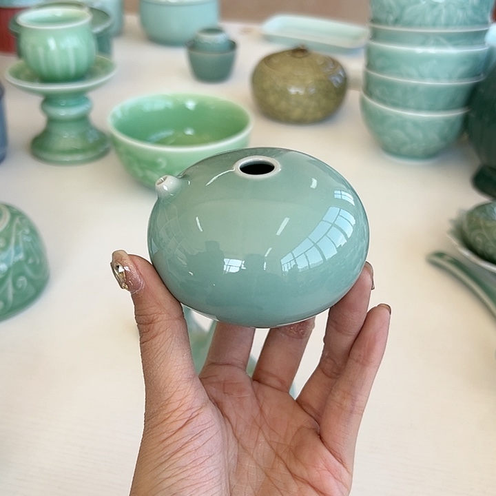 小米茶器龙泉青瓷