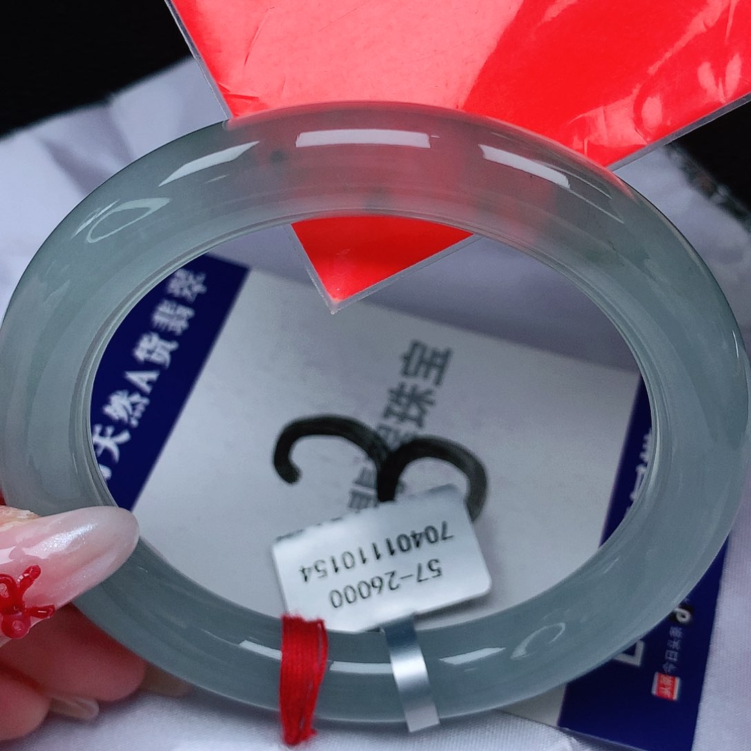 翡翠手镯未镶嵌天然缅甸a货翡翠