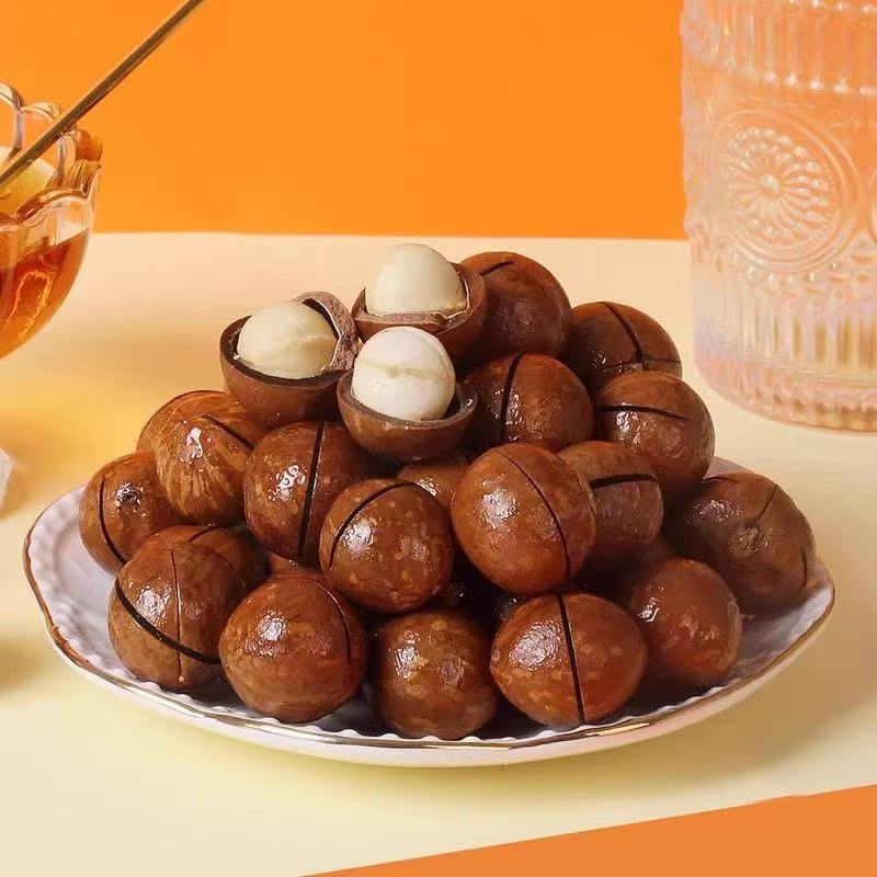 2024夏威夷坚果原味奶香网红新年必备零食过年干果批发1000g