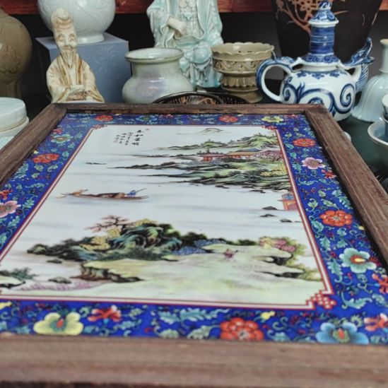 搪瓷湖田窑，全品执壶